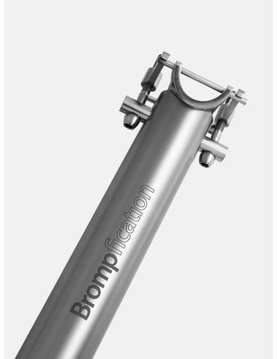 Brompfication - Titanium Seatpost 580mm