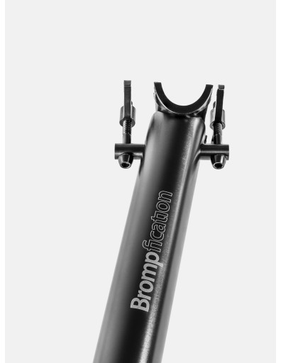 Brompfication - Titanium Seatpost, Black Edition, 520mm