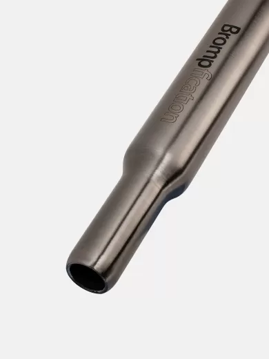 Brompfication - Titanium Seatpost Penta Clip, 585 mm