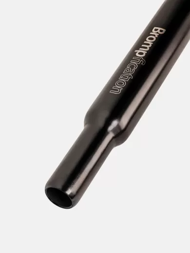 Brompfication - Titanium Seatpost Penta Clip,  Black Edition, 535 mm