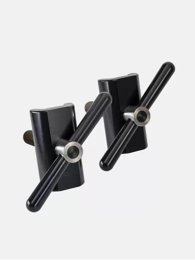Brompfication - Titanium Hinge Clamp Set, Black