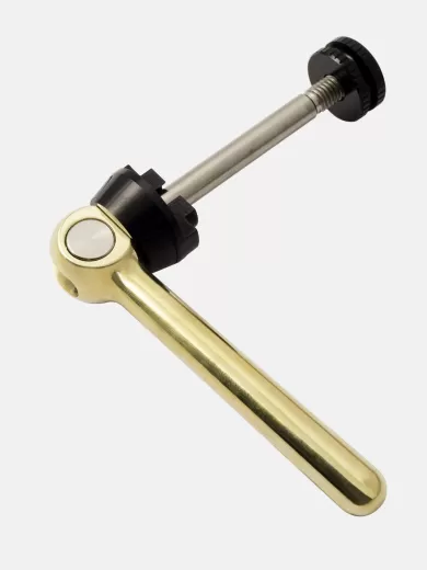 Brompfication - Seat Clamp Quick Release - Brass